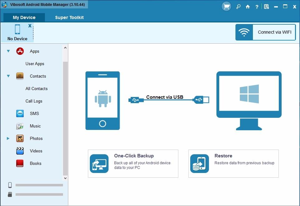 Vibosoft Android Mobile Manager下载,安卓手机管理软件