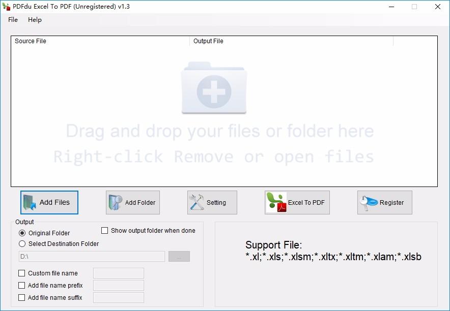 PDFdu Excel To PDF Converter下载,PDFdu Excel To PDF