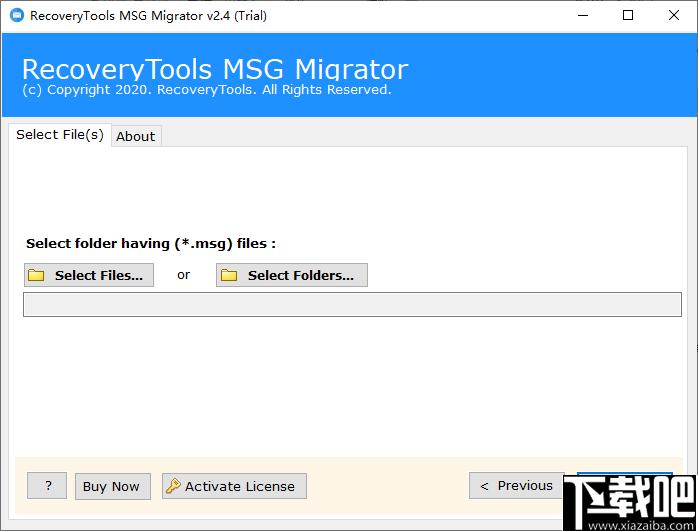 RecoveryTools MSG Migrator下载,MSG转换,文件转换